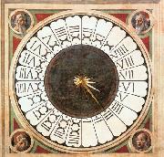 UCCELLO, Paolo, Clock with Heads of Prophets